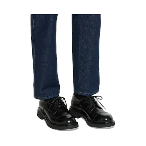 Lace-Up Shoe With Gg Detail