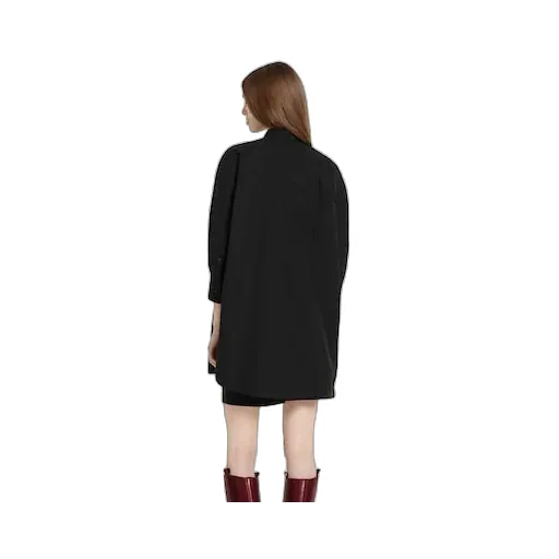 Cotton Poplin Shirt With Embroidery