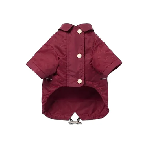Gg Nylon Pet Rain Coat