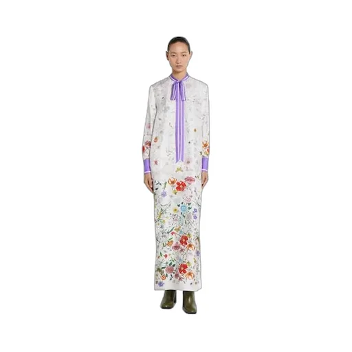 Printed Cotton Dress