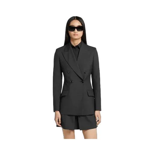Double-Breasted Wool Jacket