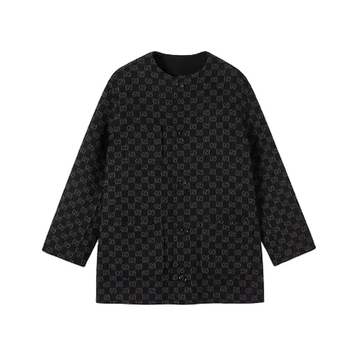 Reversible Wool Silk Jacket