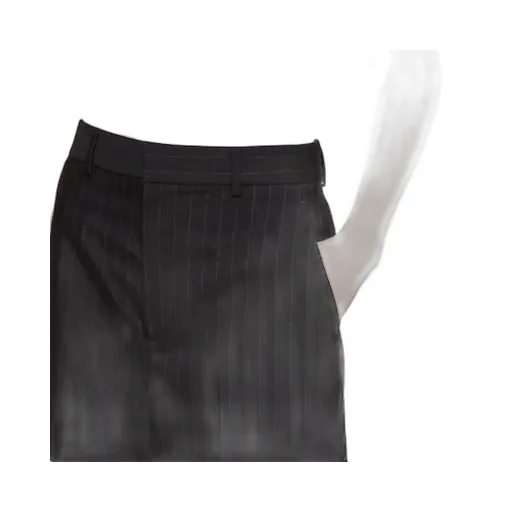 Pinstripe Gucci Wool Jacquard Pants