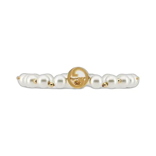 Gucci Interlocking Pearl Bracelet