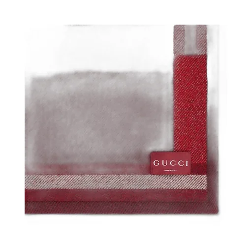 Wool And Cashmere Jacquard Blanket