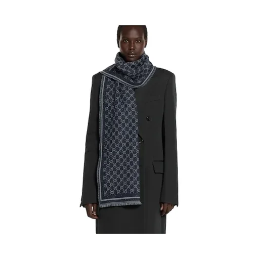 Gg Wool Scarf