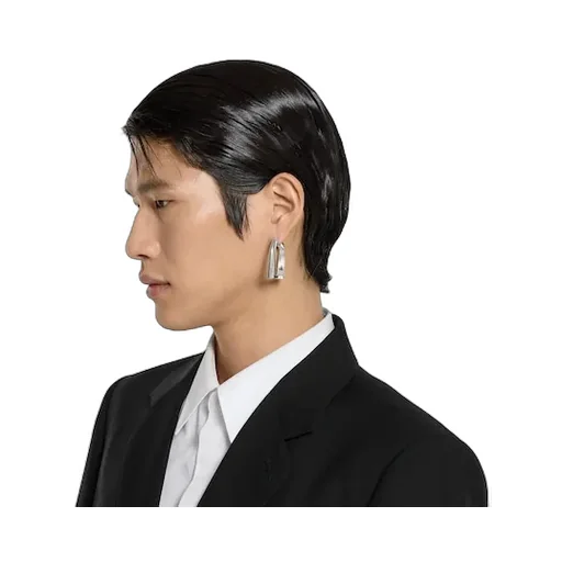 Gucci Staffa Large Hoop Earrings