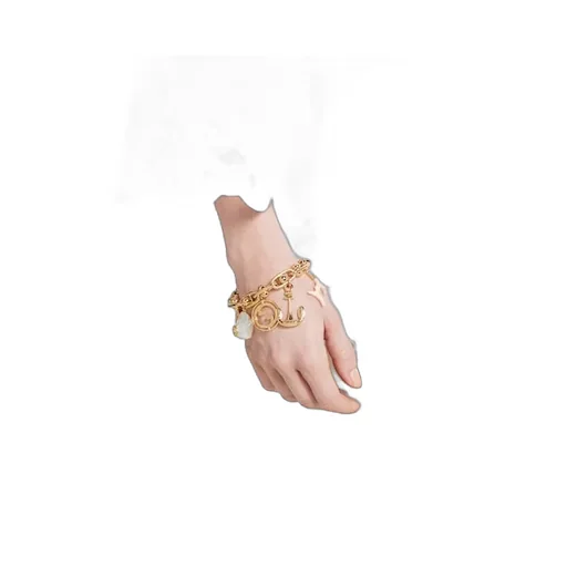 Chain Bracelet With Gucci Symbols