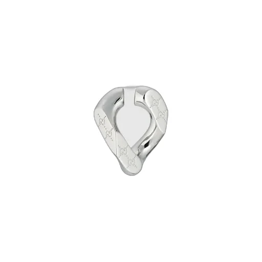 Gucci Signature Engraved Mono Earring