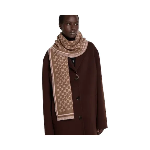 Gg Wool Scarf