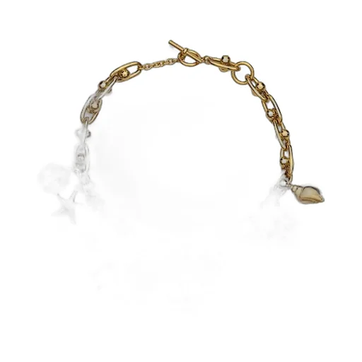 Chain Necklace With Gucci Symbols