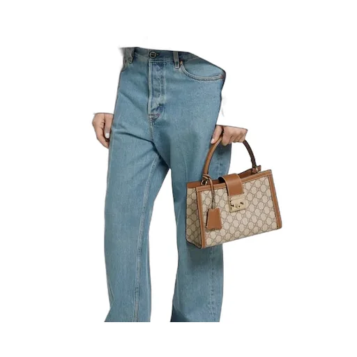 Padlock Medium Top Handle Bag