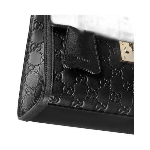 Padlock Medium Top Handle Bag