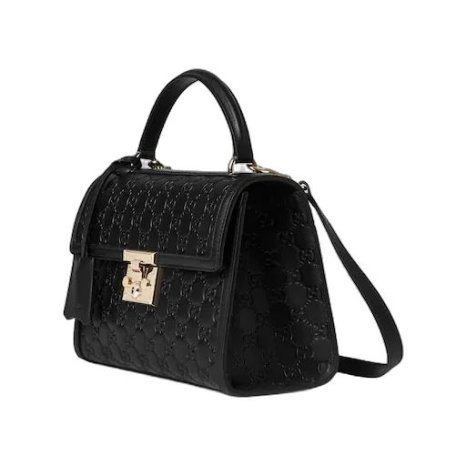 Padlock Medium Top Handle Bag