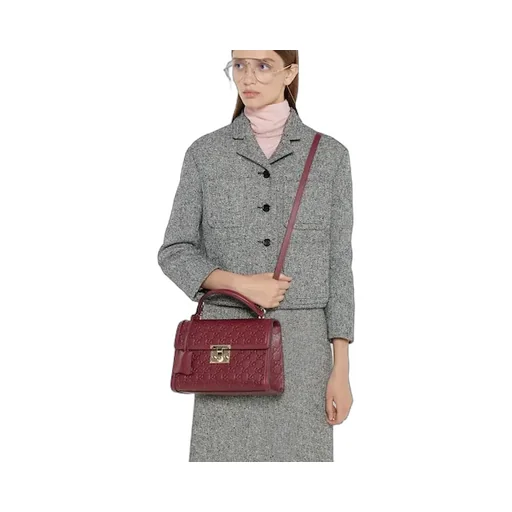 Padlock Medium Top Handle Bag