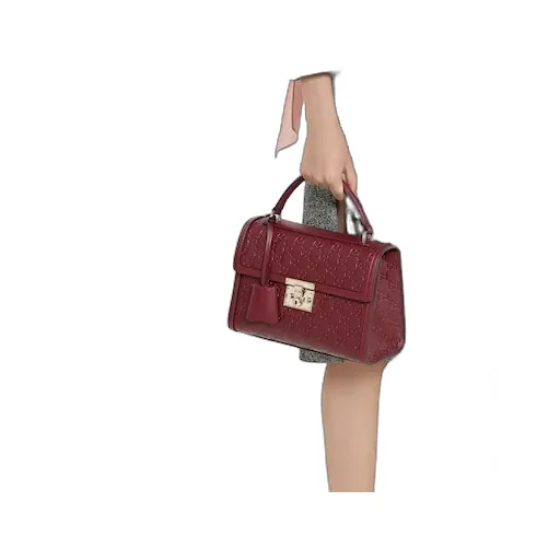 Padlock Medium Top Handle Bag