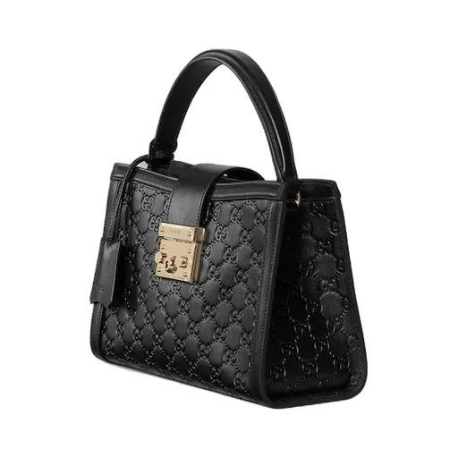 Padlock Medium Top Handle Bag