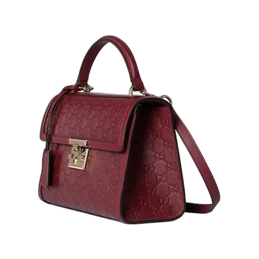 Padlock Medium Top Handle Bag