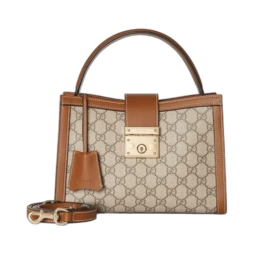 Padlock Medium Top Handle Bag