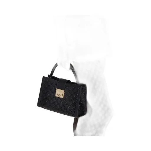 Padlock Medium Top Handle Bag