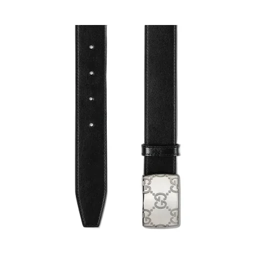 Belt With Rectangular Buckle