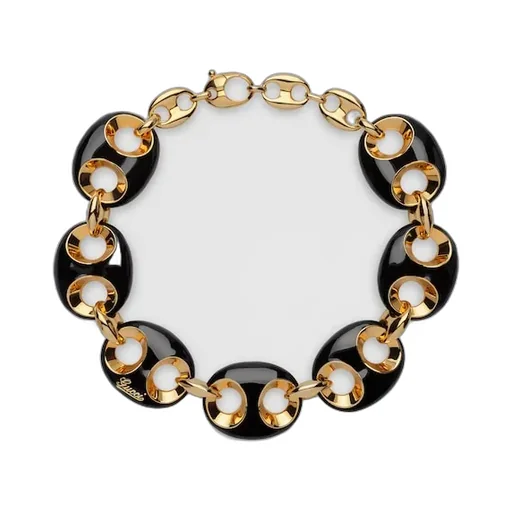 Gucci Marina Chain Enamel Necklace