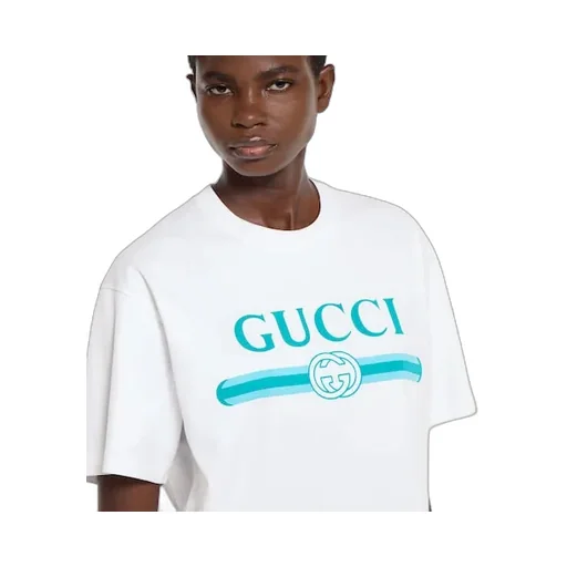 Soft Cotton Jersey T-Shirt With Print