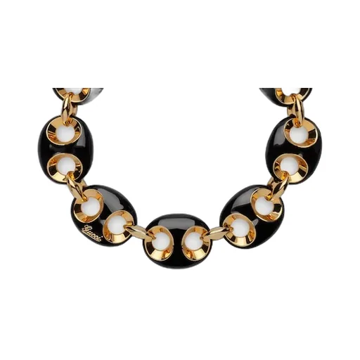 Gucci Marina Chain Enamel Necklace