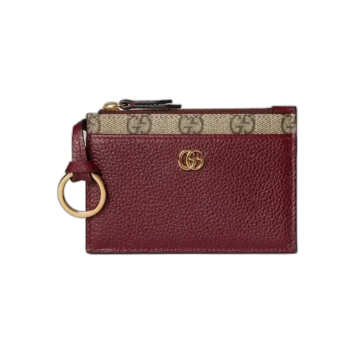 Gg Marmont Zip Key Pouch