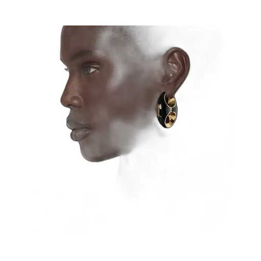 Gucci Marina Chain Enamel Earrings