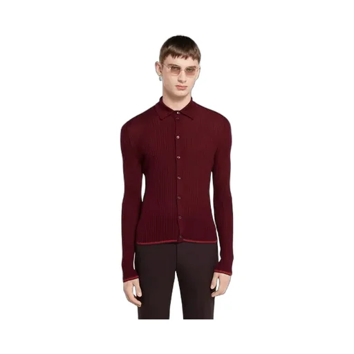 Fine Cashmere Silk Polo Shirt With Web
