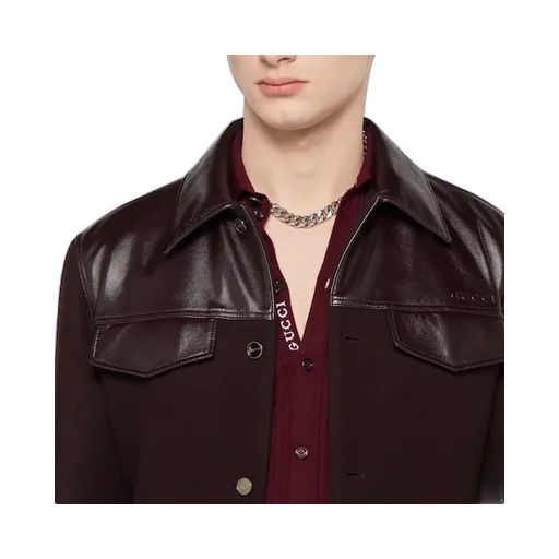 Fine Cashmere Silk Polo Shirt With Web