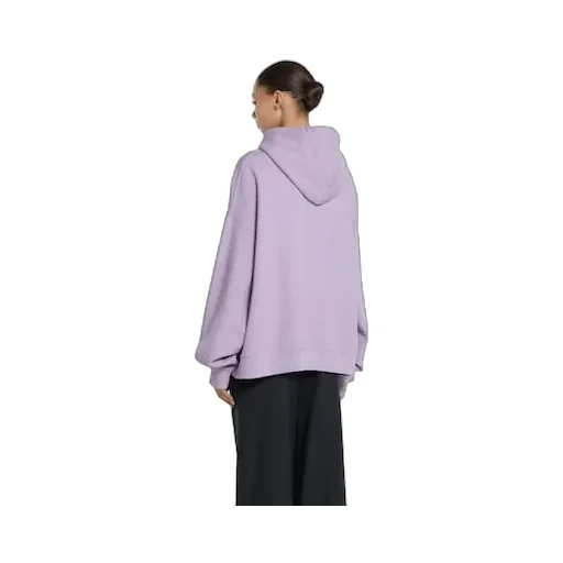 Cotton Hooded Sweatshirt With Logo