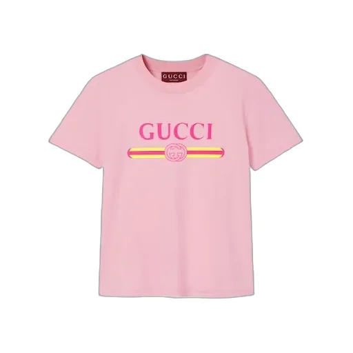 Cotton Jersey T-Shirt With Print