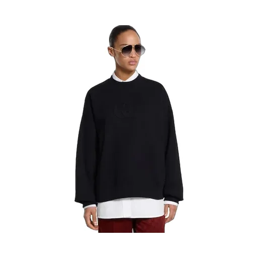 Brushed Cotton Jersey Sweatshirt