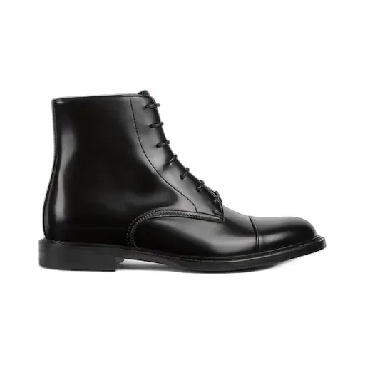 Lace-Up Boot With Web