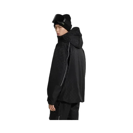 Gg Technical Fabric Jacquard Jacket