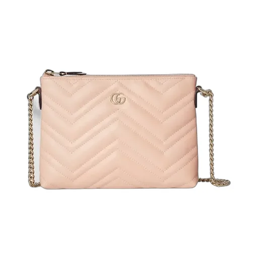 Gg Marmont Pochette With Chain