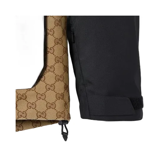 Gg Technical Fabric Jacquard Jacket