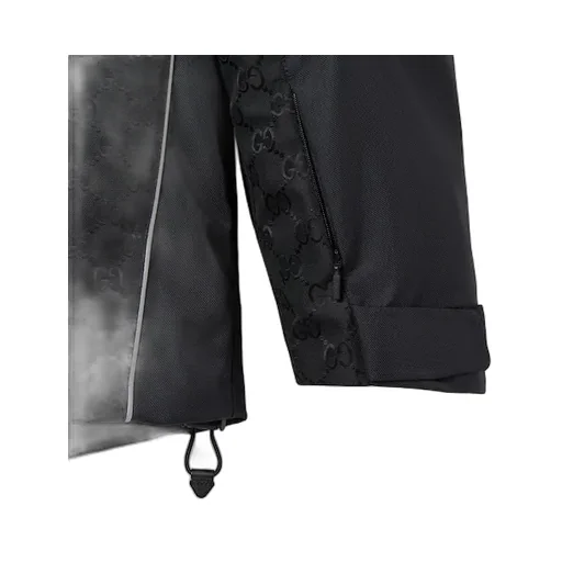 Gg Technical Fabric Jacquard Jacket