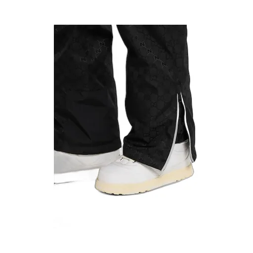 Gg Technical Fabric Jacquard Pant