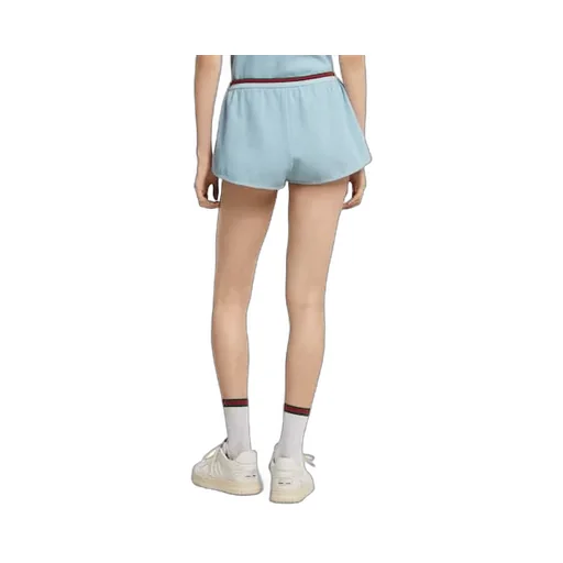 Cotton Piquet Shorts With Web