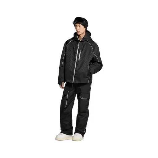 Gg Technical Fabric Jacquard Pant