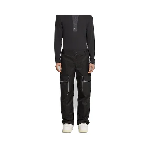 Gg Technical Fabric Jacquard Pant