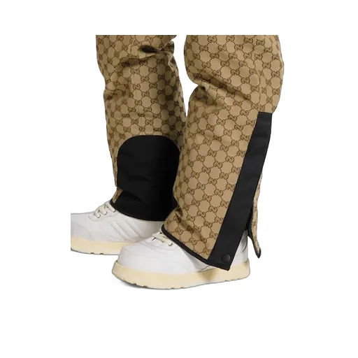 Gg Technical Fabric Jacquard Pants