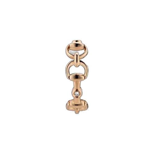 Gucci Horsebit Diamond 18K Ring