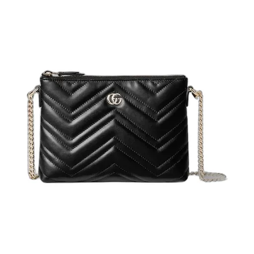 Gg Marmont Pochette With Chain