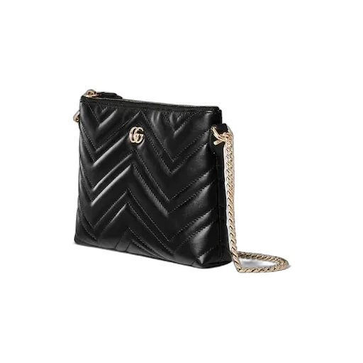 Gg Marmont Pochette With Chain