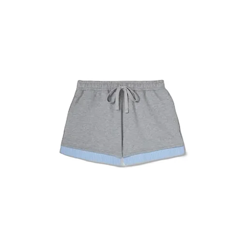Cotton Jersey Shorts With Embroidery