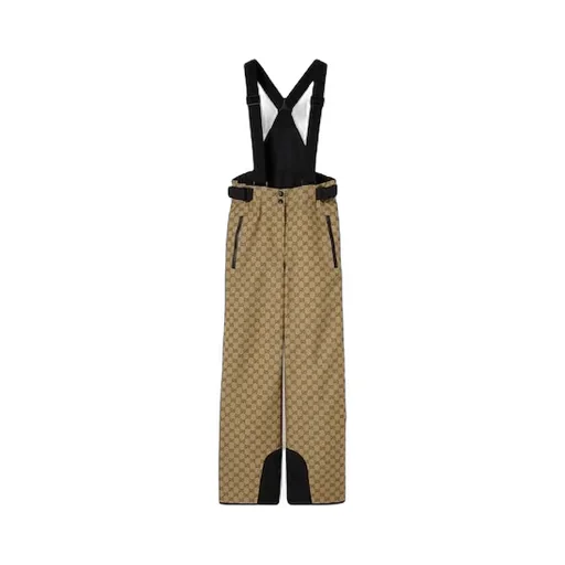 Gg Technical Fabric Jacquard Pants